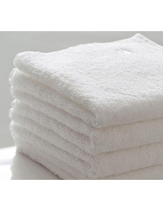 Ręcznik AQUA 70x140 cm biały hotelowy 500 g/m² bawełniany ręcznik kąpielowy premium do SPA i hoteli