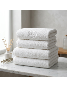 Ręcznik GOMEZ 70x140 cm biały 500 g/m² bawełniany ręcznik kąpielowy hotelowy premium