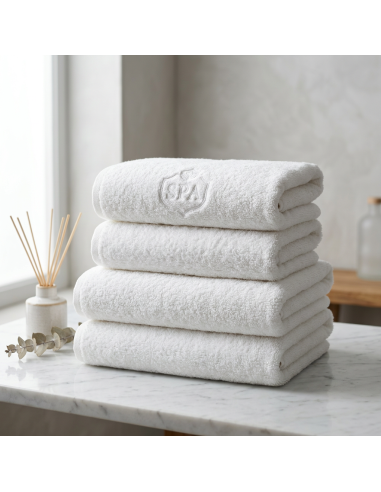 Ręcznik GOMEZ 70x140 cm biały 500 g/m² bawełniany ręcznik kąpielowy hotelowy premium