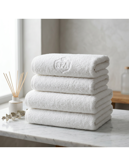 Ręcznik GOMEZ 70x140 cm biały 500 g/m² bawełniany ręcznik kąpielowy hotelowy premium