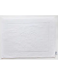 Stopka Hotelowa ROSA 50x70 cm biała 400 g/m² bawełniany dywanik łazienkowy hotelowy